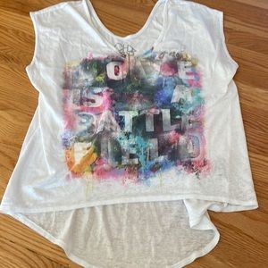 CHA SOR top. Oversized